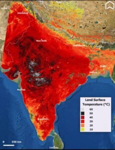 Fervuranoclima explica a onda de calor na Índia